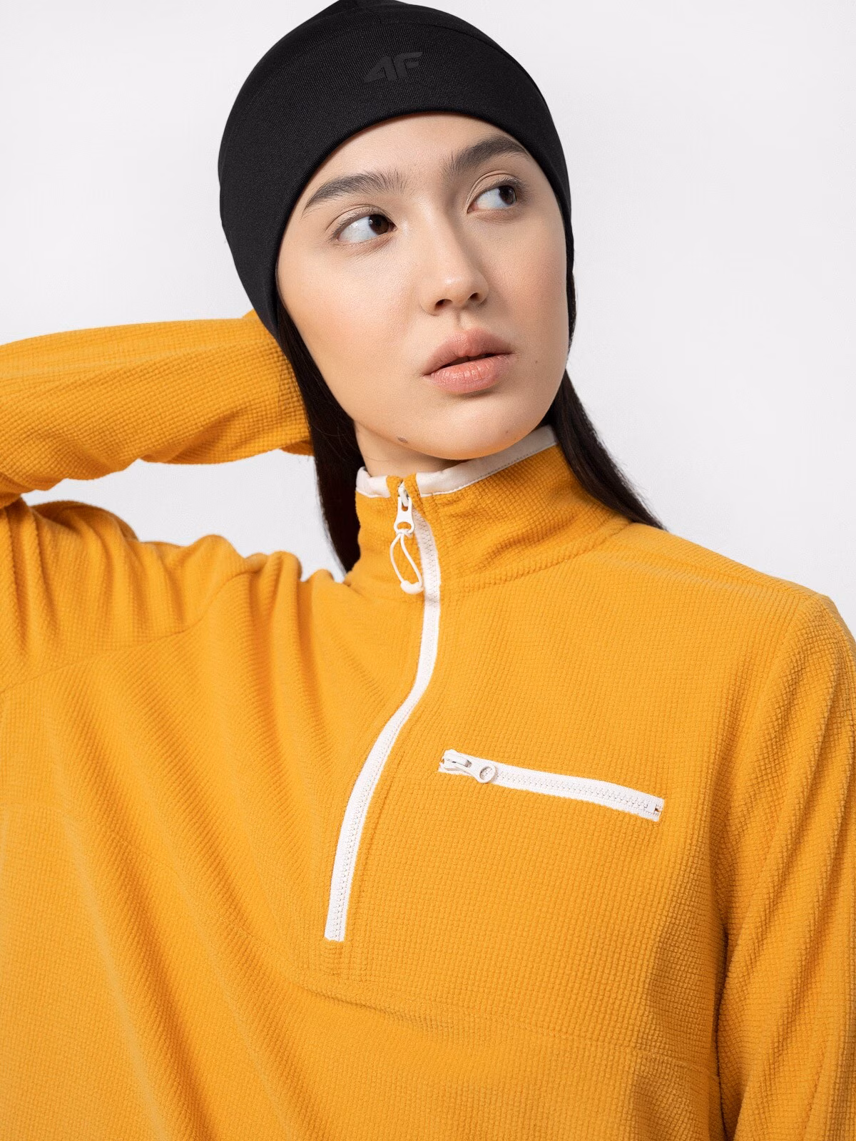 Bluza trekkingowa nierozpinana bez kaptura damska