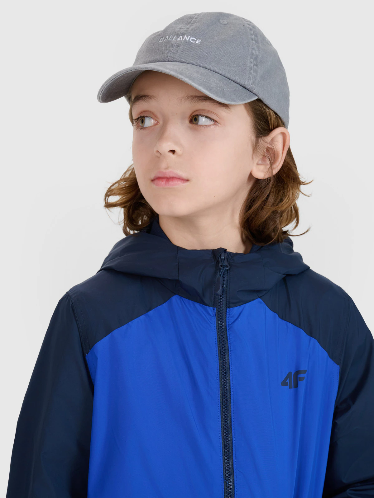 Kurtka przejściowa chłopięca - niebieska