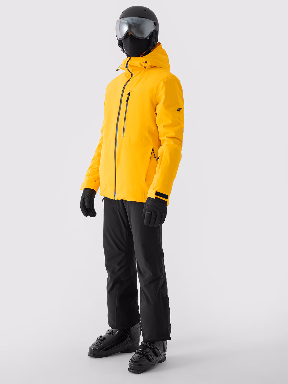 Kurtka narciarska membrana 15000 męska - żółta