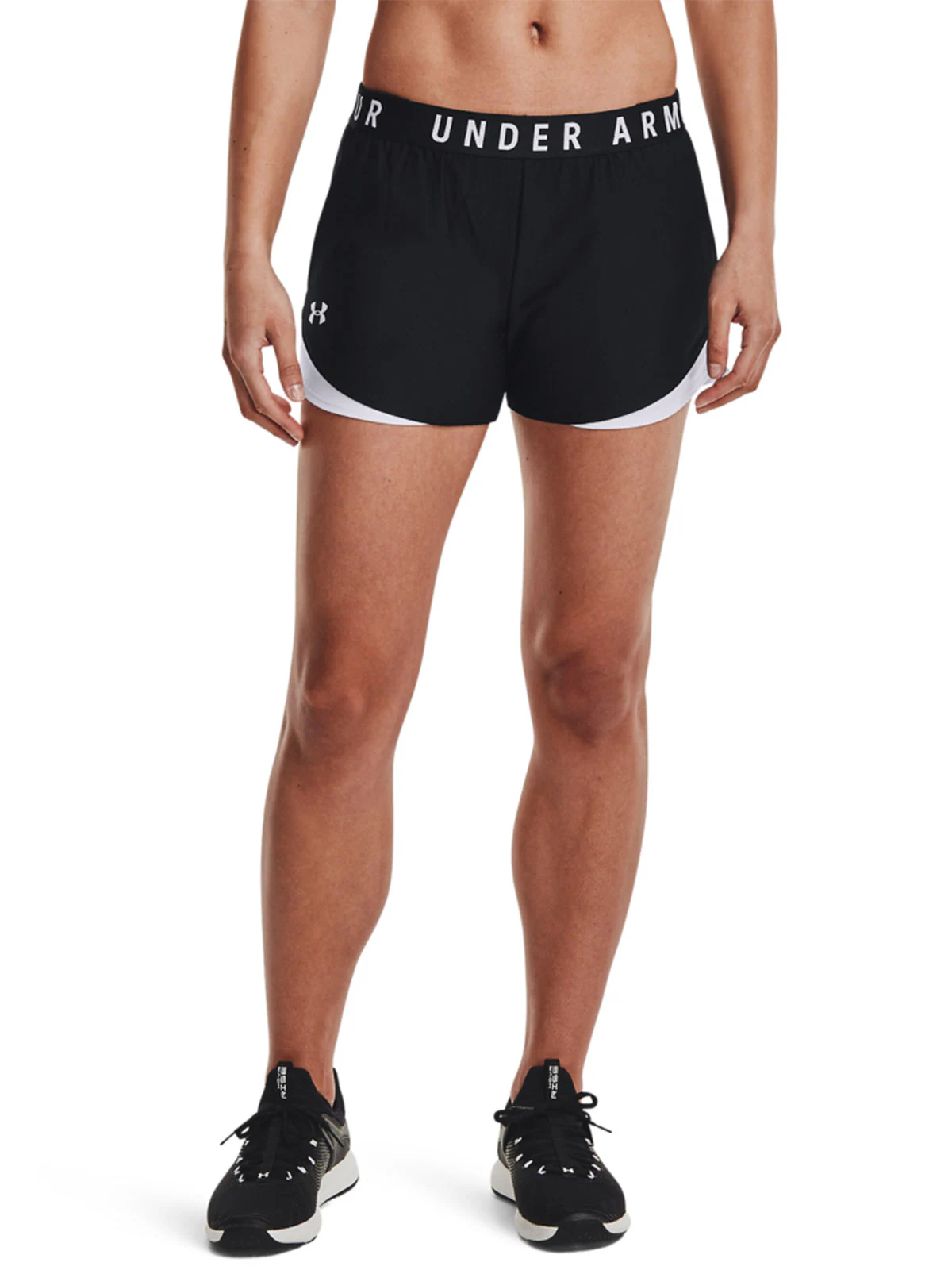 Spodenki treningowe damskie Under Armour Play Up Shorts 3.0 - czarne
