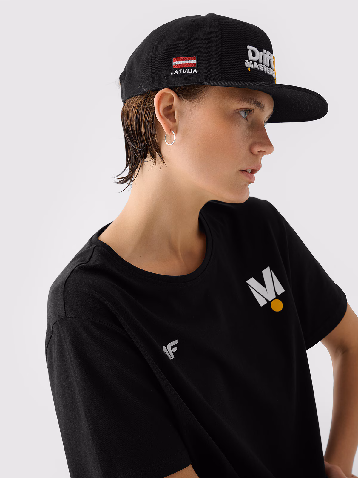 Czapka z daszkiem snapback uniseks 4F x Drift Masters - czarna