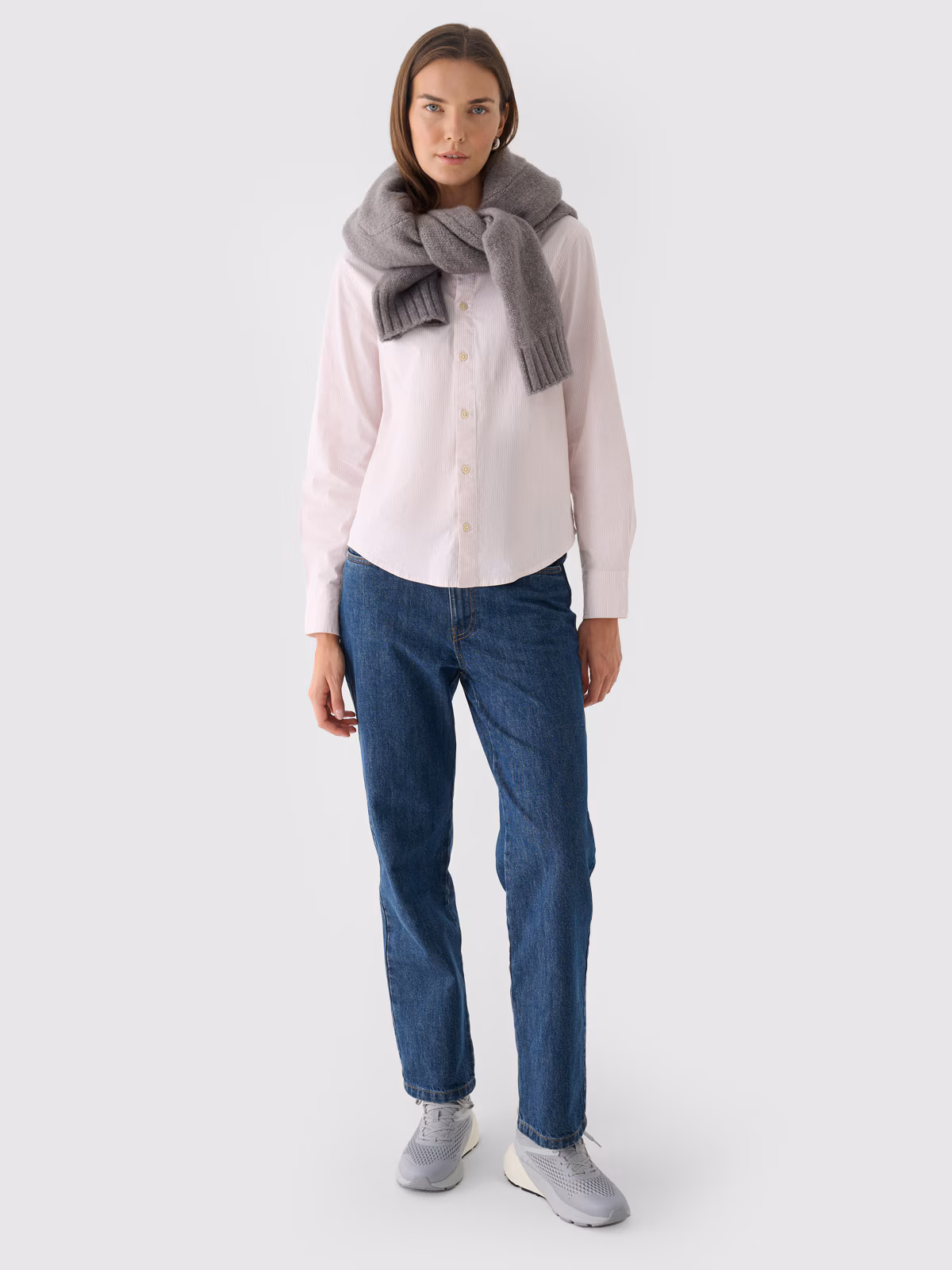 Koszula bawełniana damska Outhorn - różowa