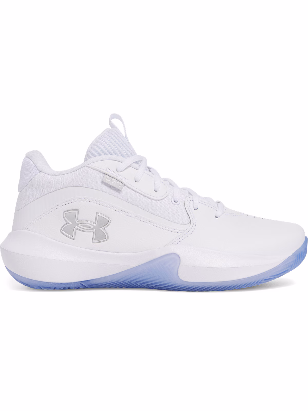 Buty do koszykówki uniseks Under Armour UA Lockdown 7 - białe