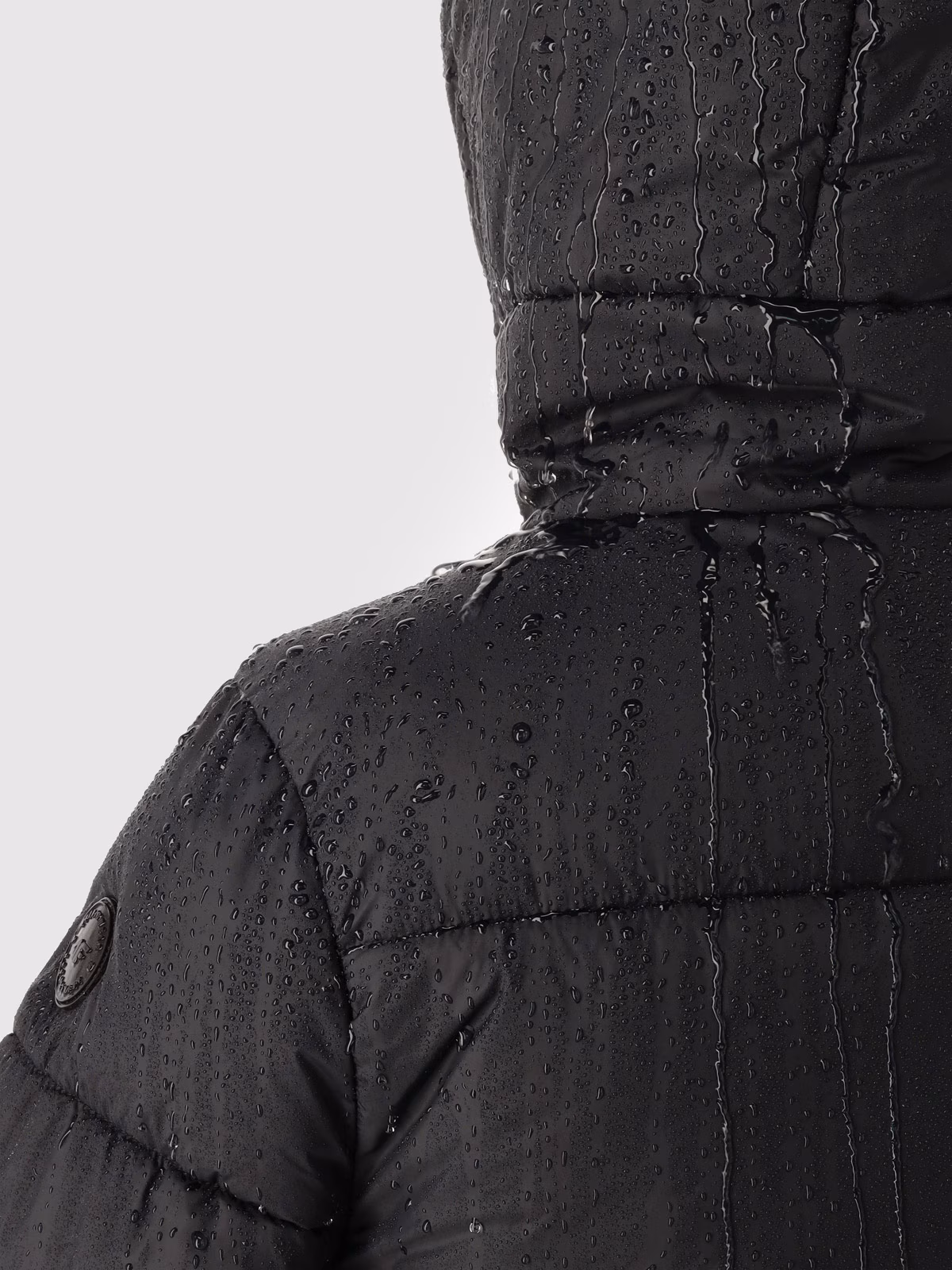 Kurtka puchowa z wypełnieniem syntetycznym chłopięca - khaki