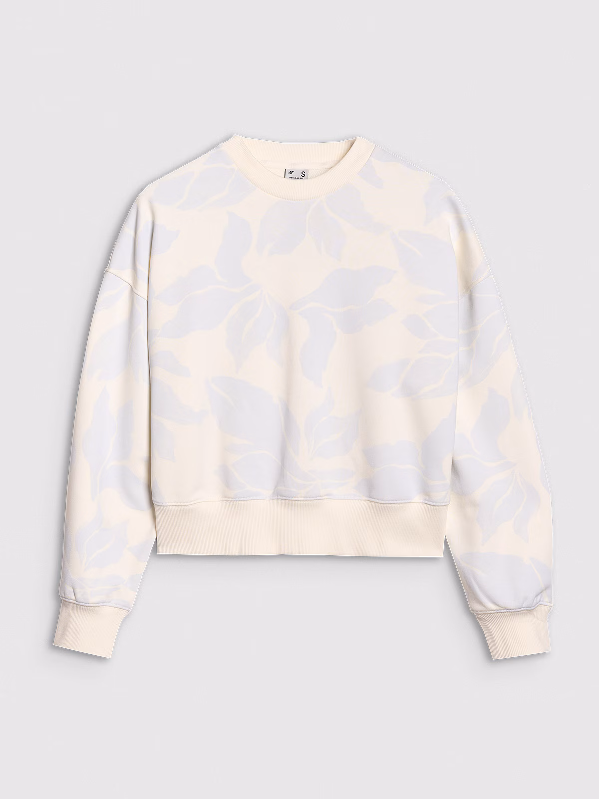 Bluza dresowa nierozpinana bez kaptura damska - multikolor