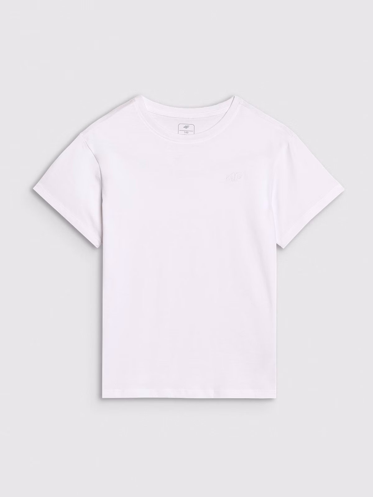 T-shirt gładki chłopięcy - czarny