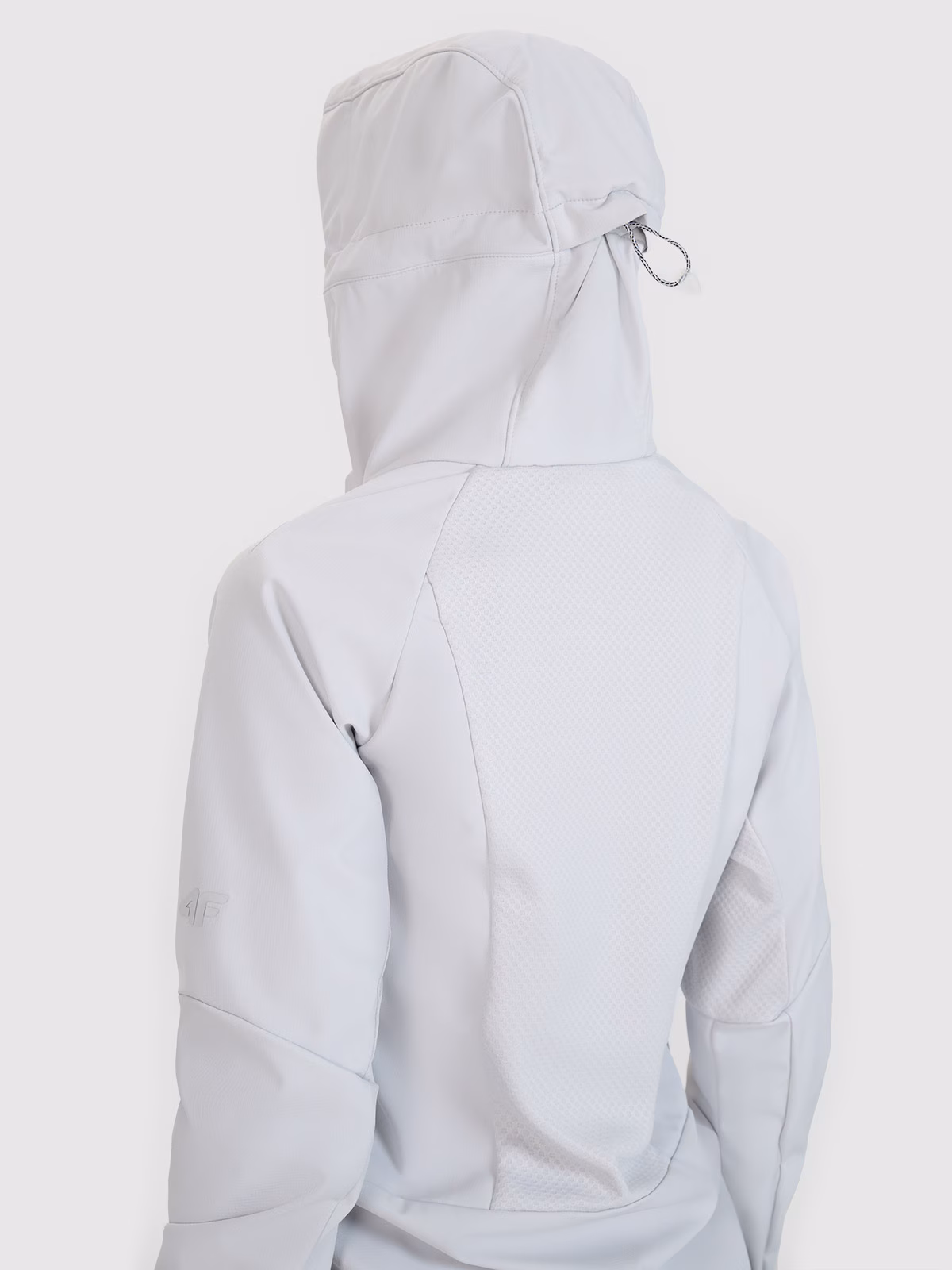Kurtka softshell wiatroodporna membrana 10000 damska - czarna