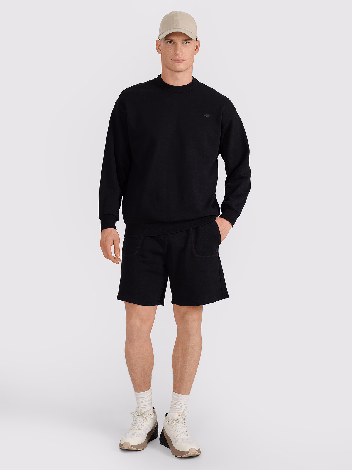 Spodenki dresowe uniseks - szare