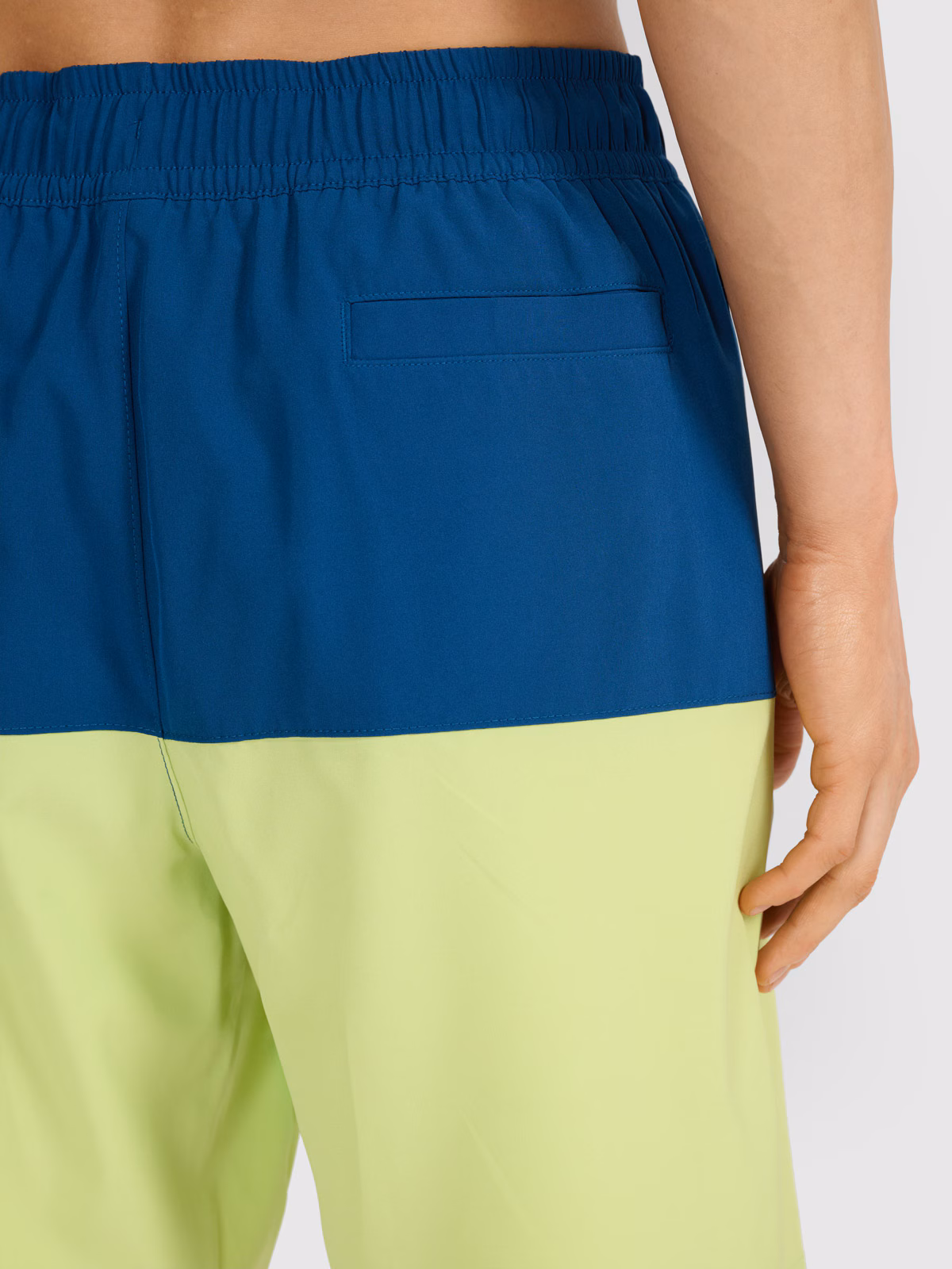 Spodenki plażowe męskie - niebieskie