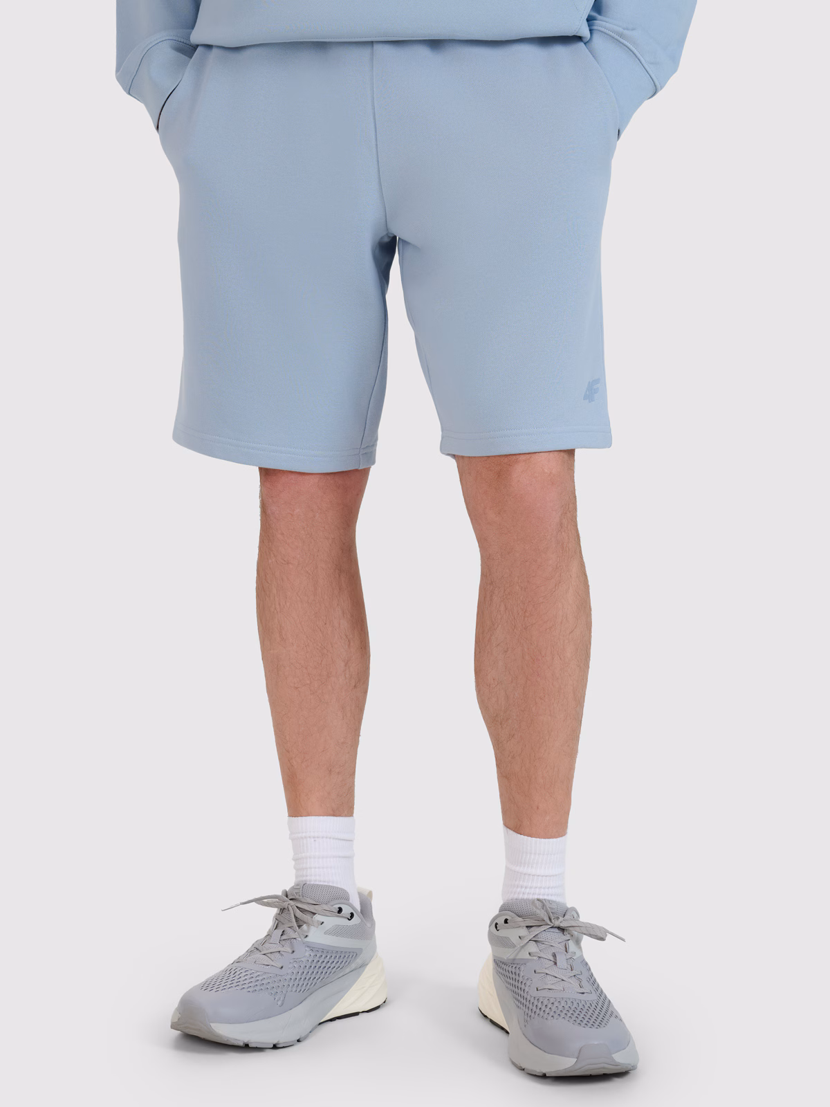 Spodenki dresowe męskie - beżowe