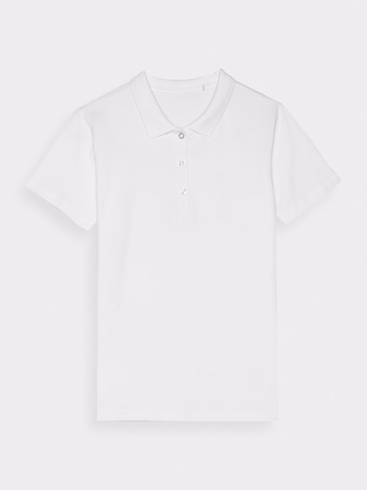 Koszulka polo slim damska - różowa