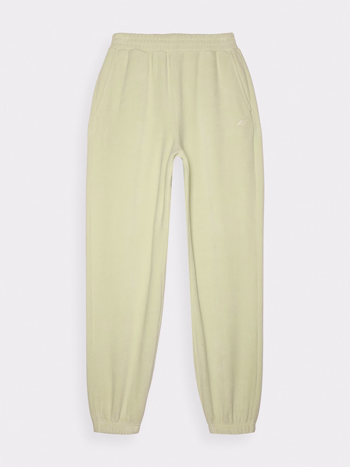 Spodnie dresowe polarowe damskie - czarne