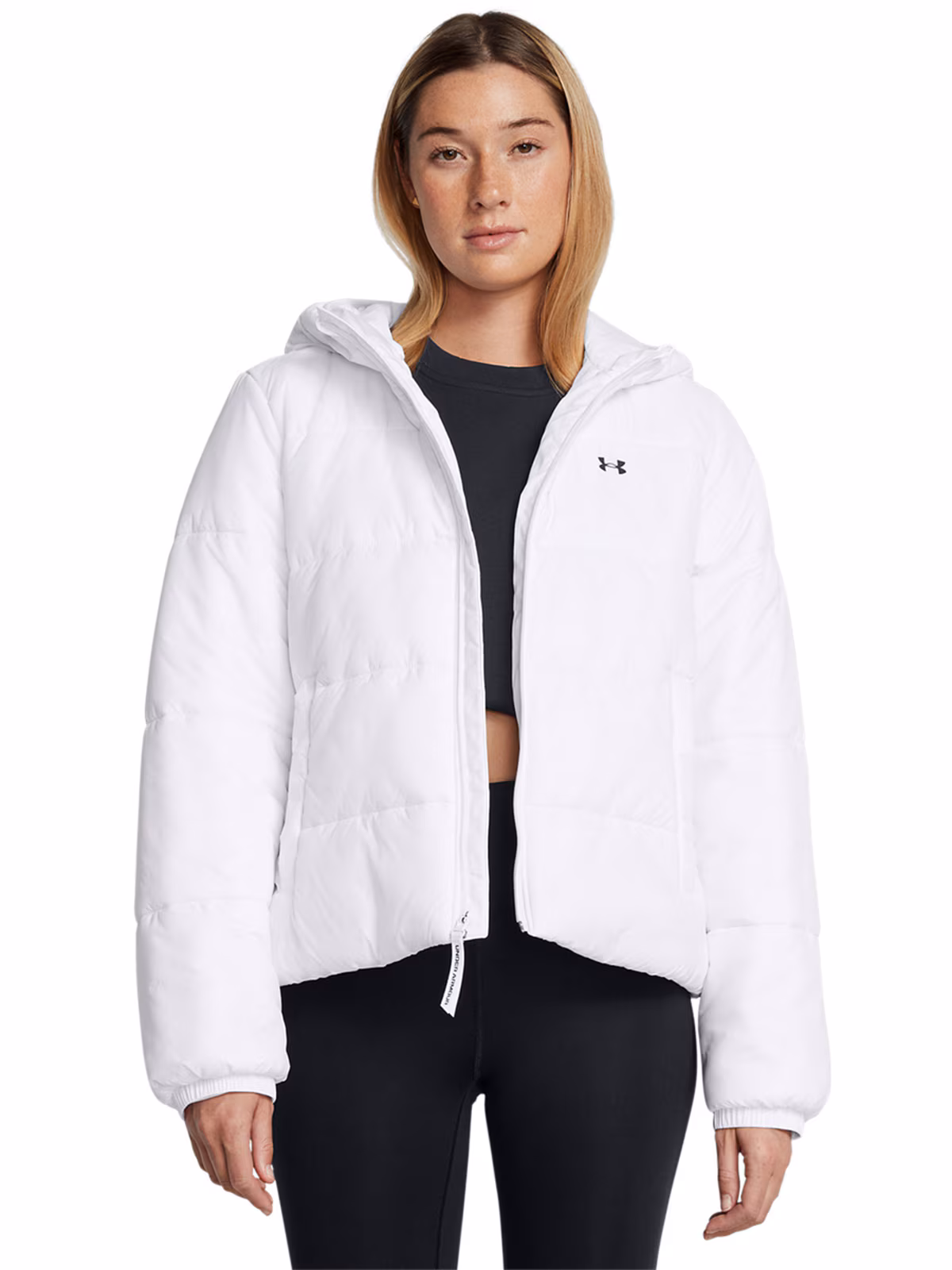 Kurtka puchowa z wypełnieniem syntetycznym damska Under Armour Lw Insulate Jacket - szara
