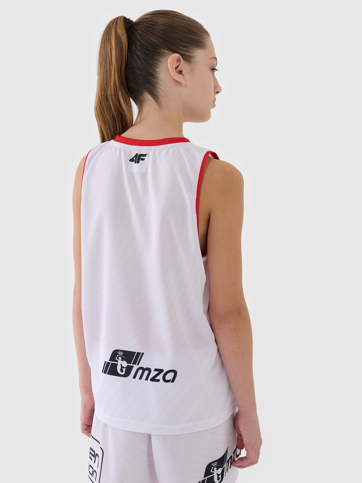 Koszulka meczowa replika domowa z sezonu 2024/25 dziecięca 4F x Polonia Warszawa - multikolor