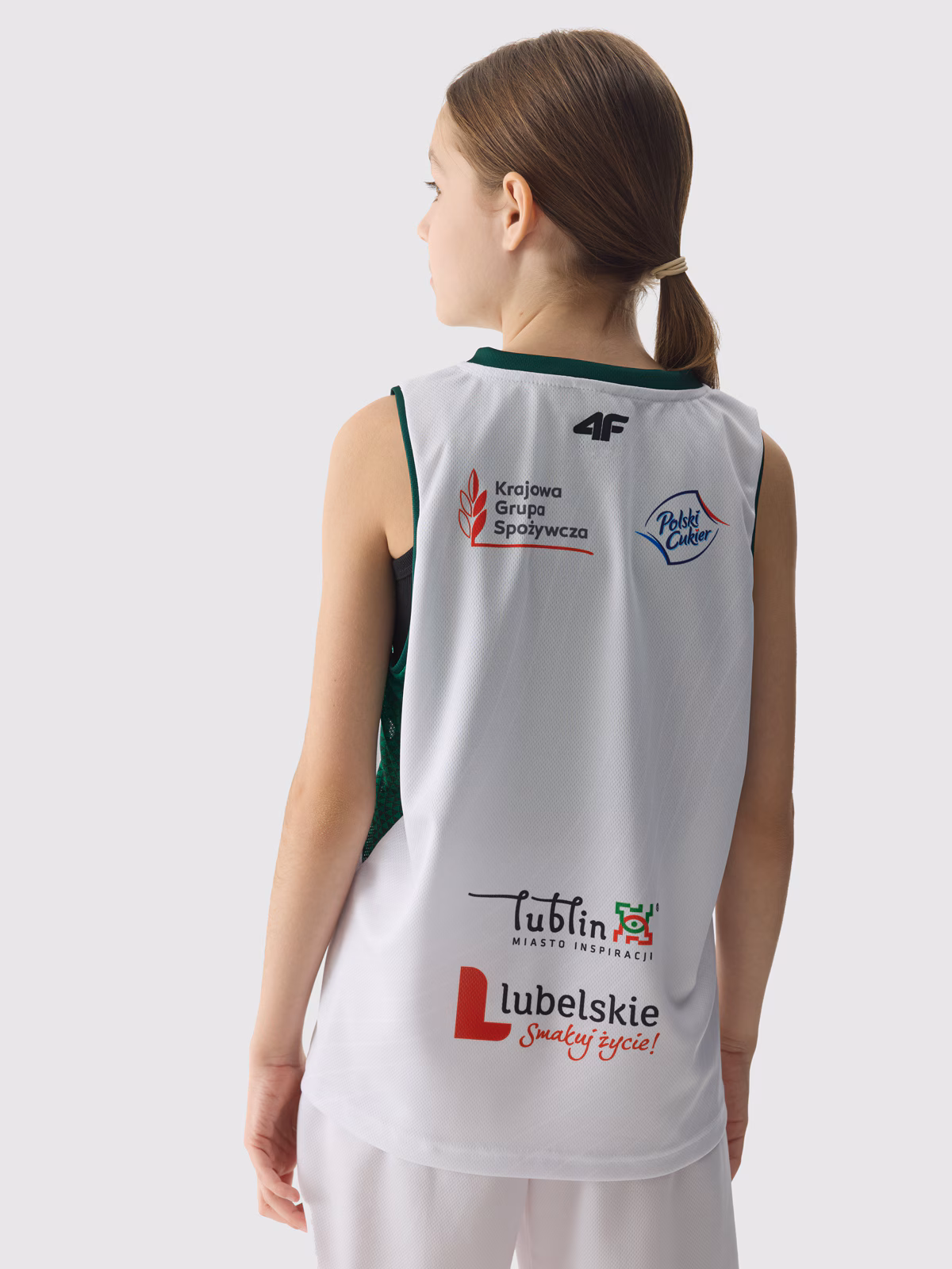 Tank top replika domowy z sezonu 2023/24 dziecięcy 4F x AZS UMCS Lublin - multikolor