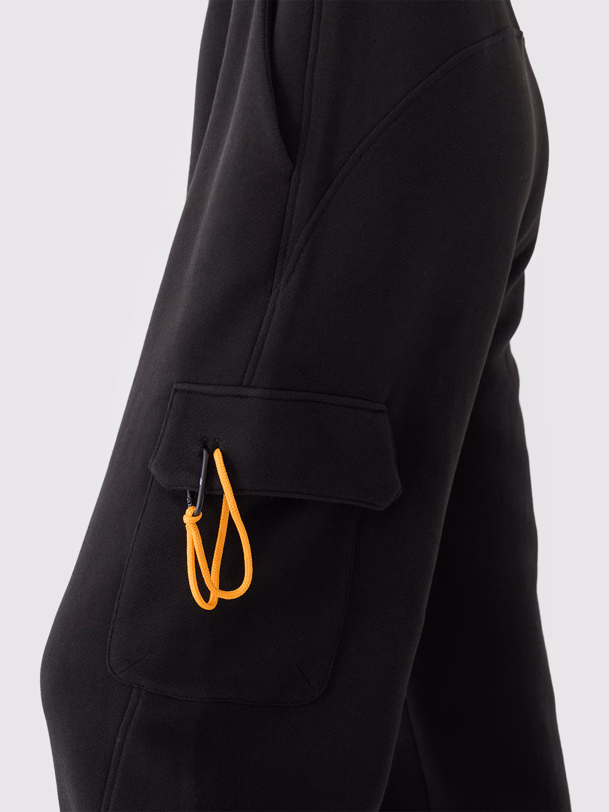 Spodnie dresowe joggery damskie - czarne