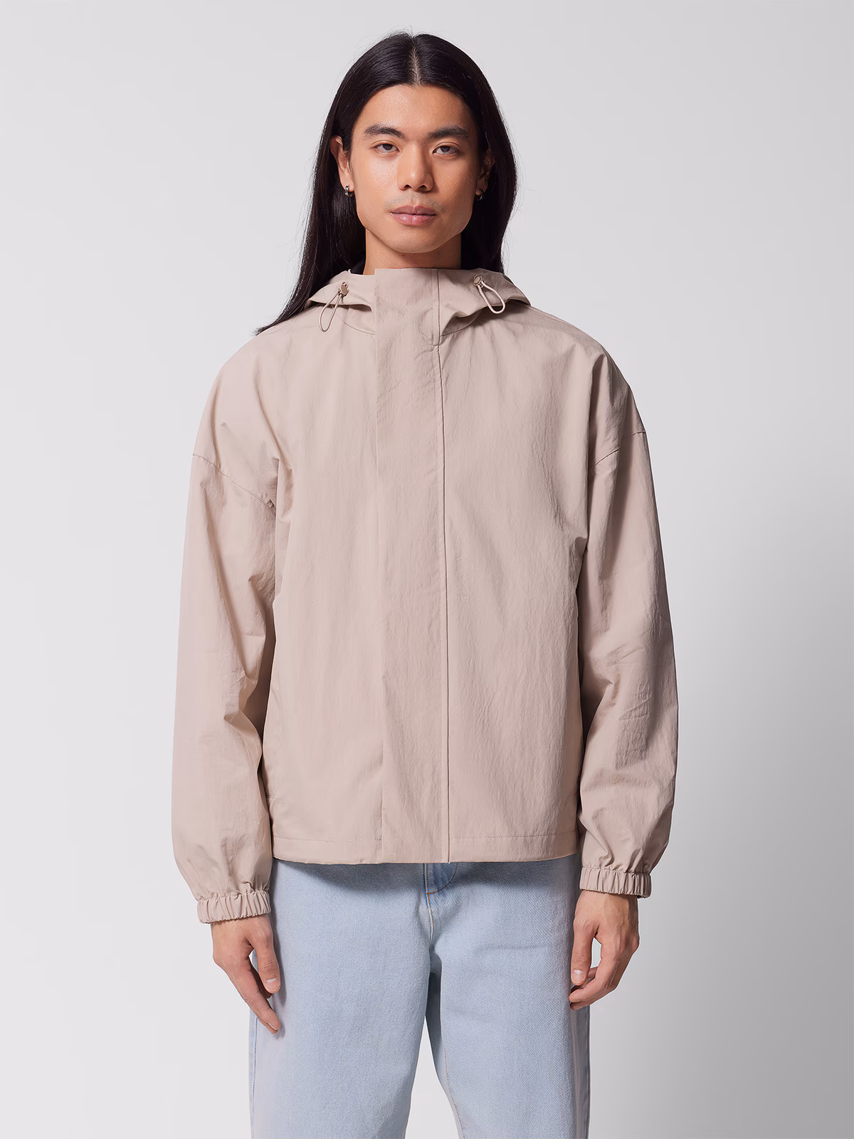 Kurtka przejściowa z kapturem męska Outhorn - czarna