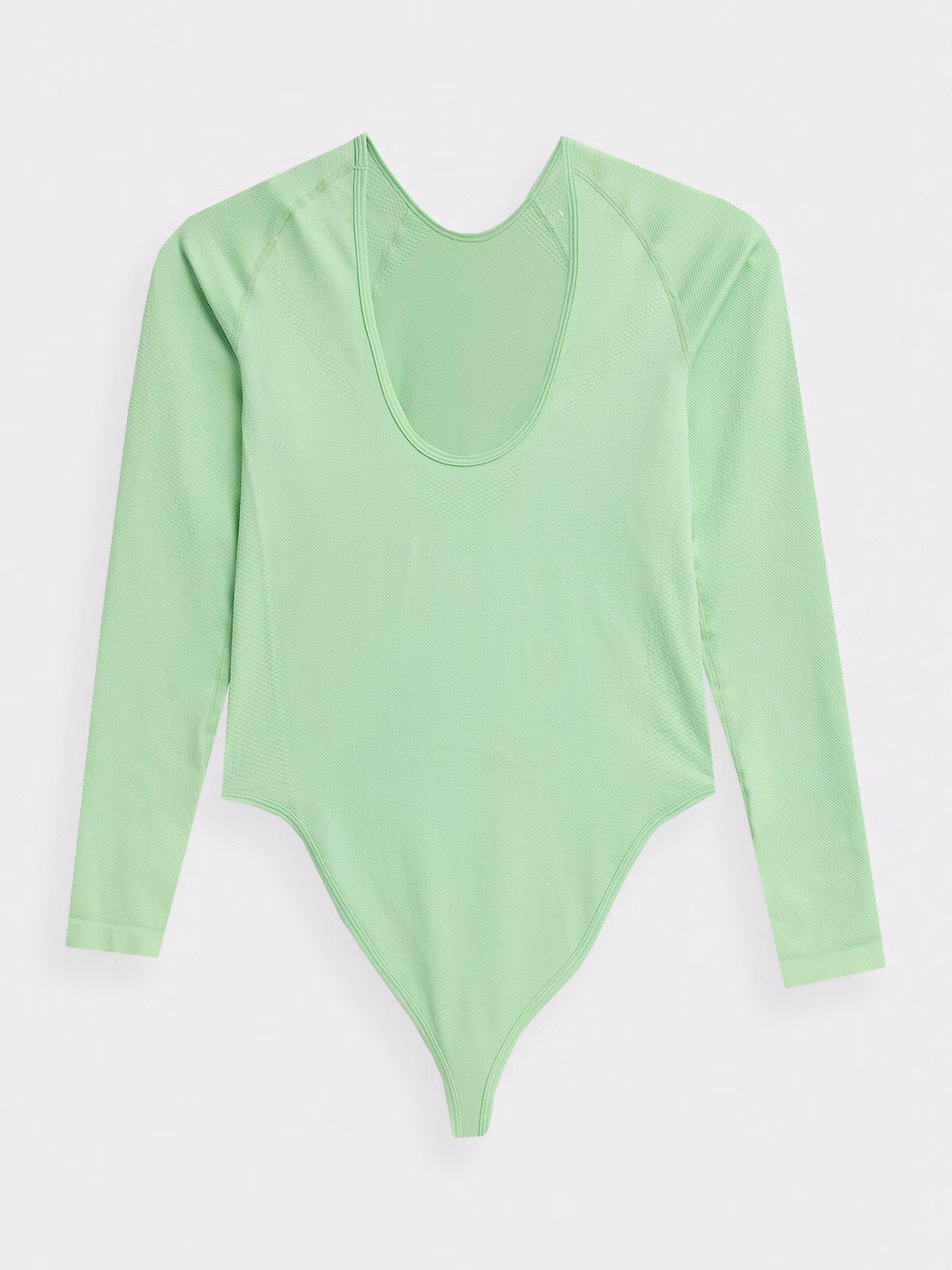 Body bezszwowe do jogi z długim rękawem damskie