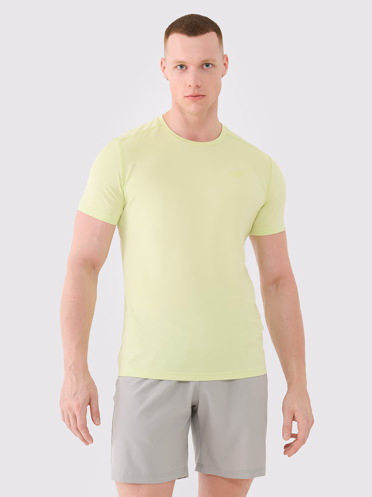 Koszulka treningowa szybkoschnąca męska - granatowa