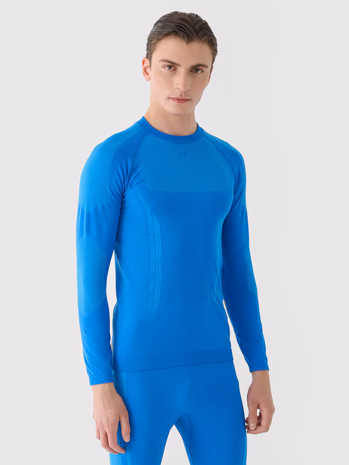 Bielizna termoaktywna bezszwowa (góra) męska - czerwona