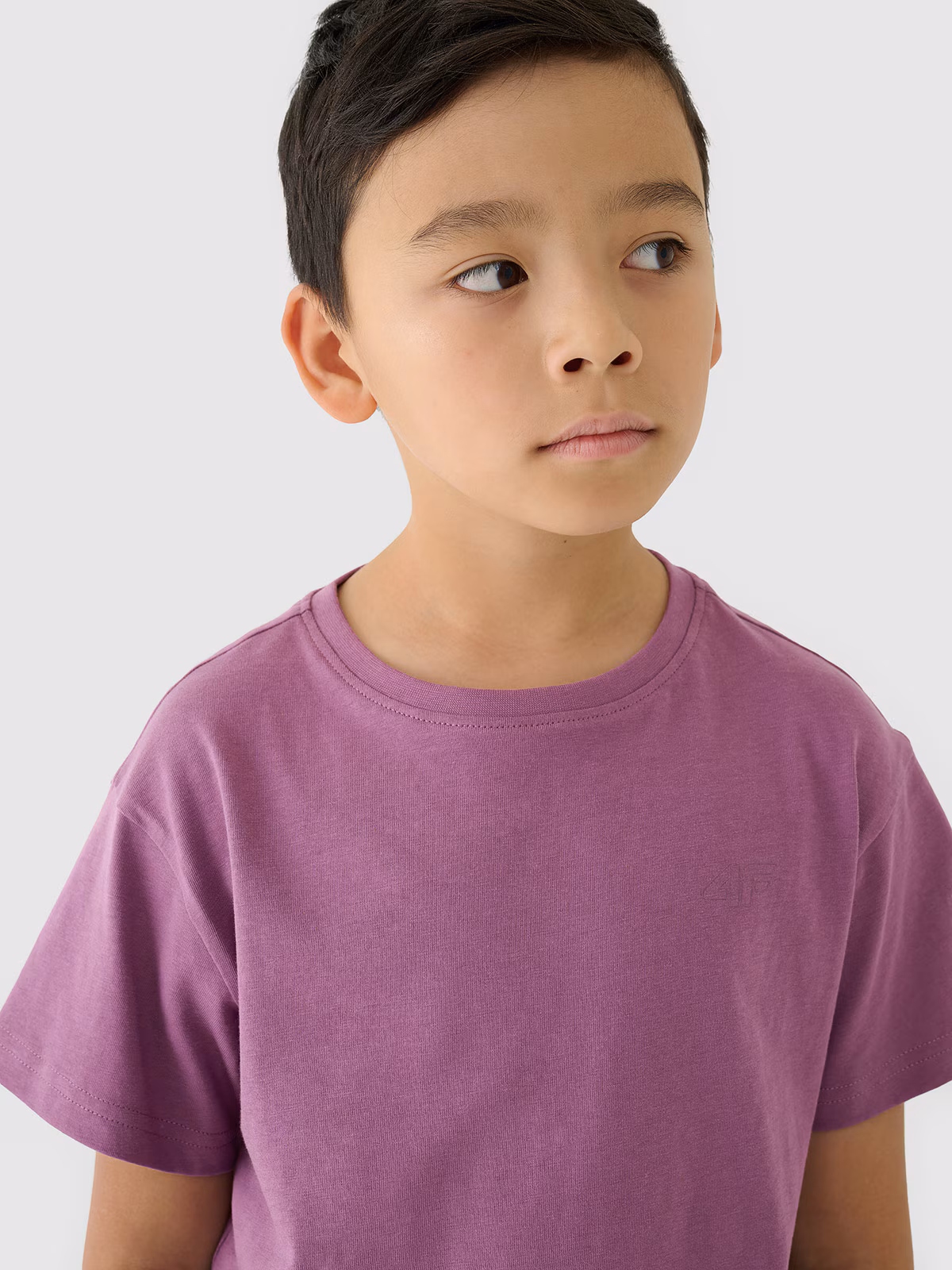 T-shirt gładki (2-pack) dziecięcy - multikolor