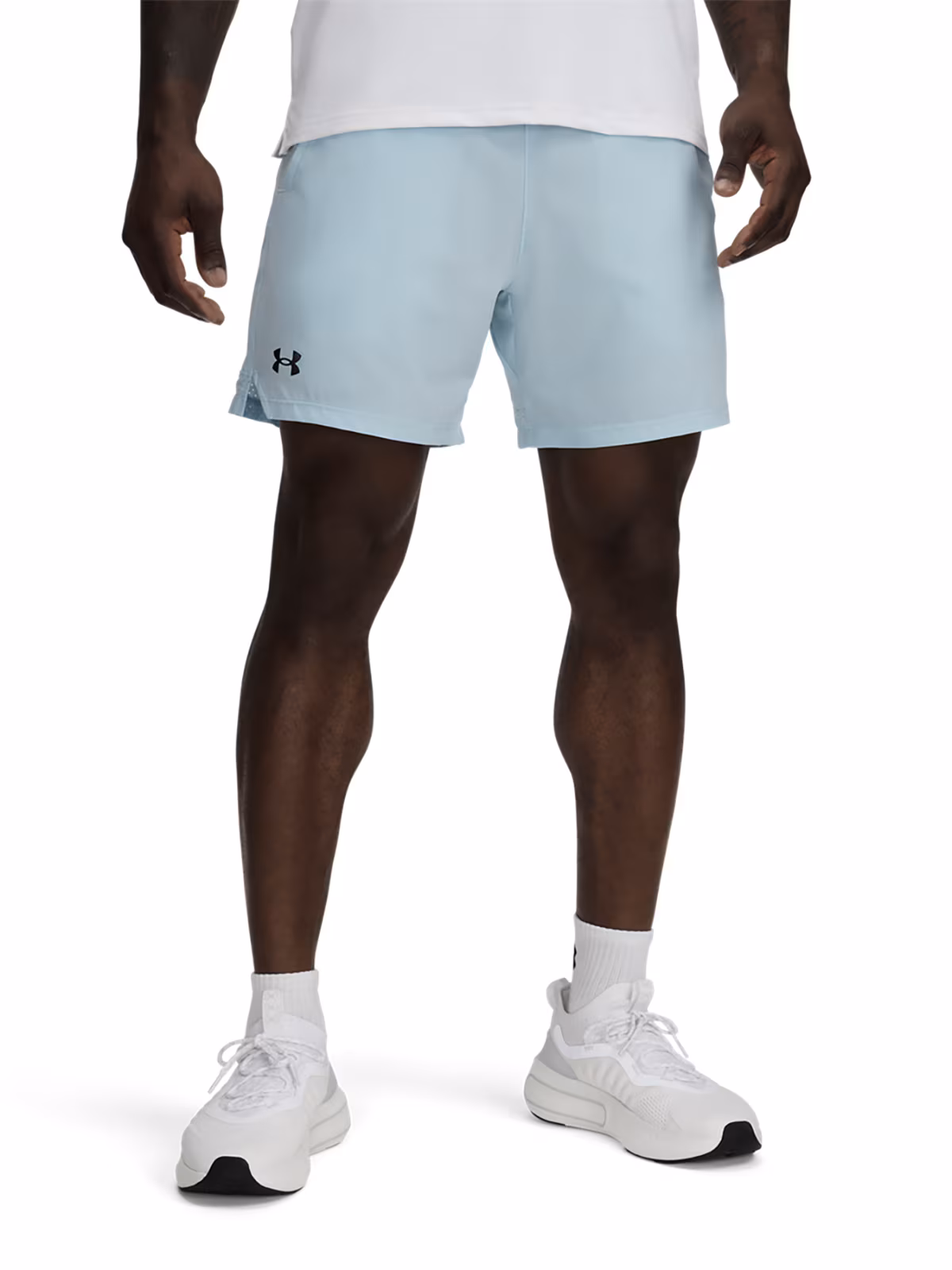 Spodenki treningowe męskie Under Armour UA Vanish Woven 6in Shorts - szare