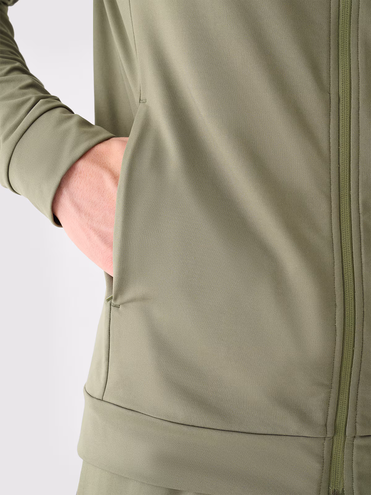 Bluza treningowa szybkoschnąca męska - czerwona