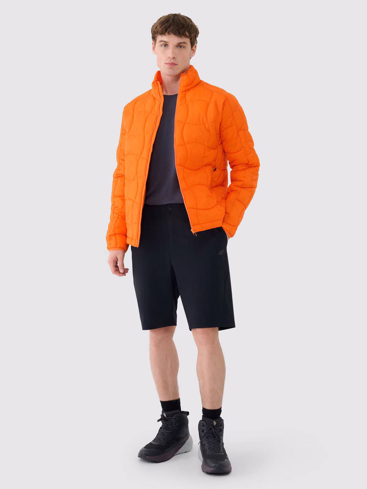 Spodenki trekkingowe 4Way Stretch męskie - granatowe