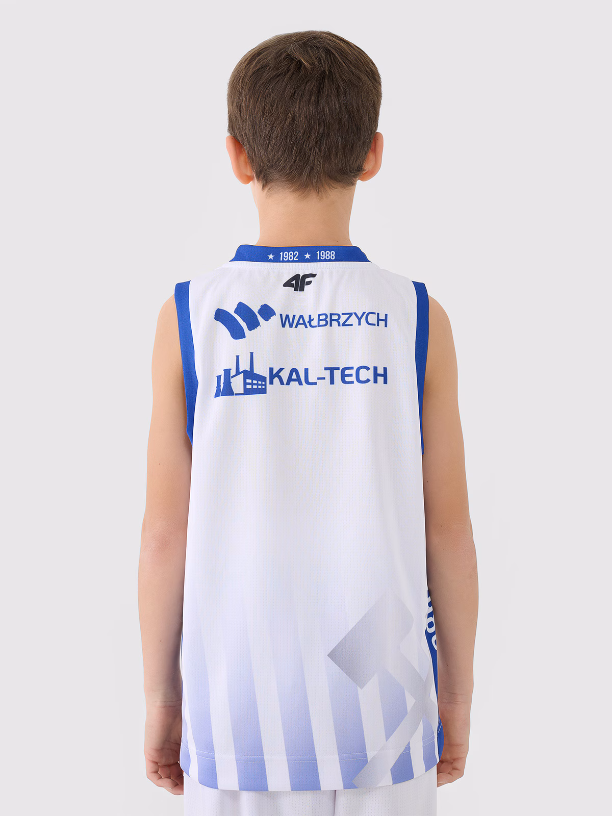 Koszulka meczowa replika domowa z sezonu 2024/25 dziecięca 4F x PLK - Górnik Wałbrzych