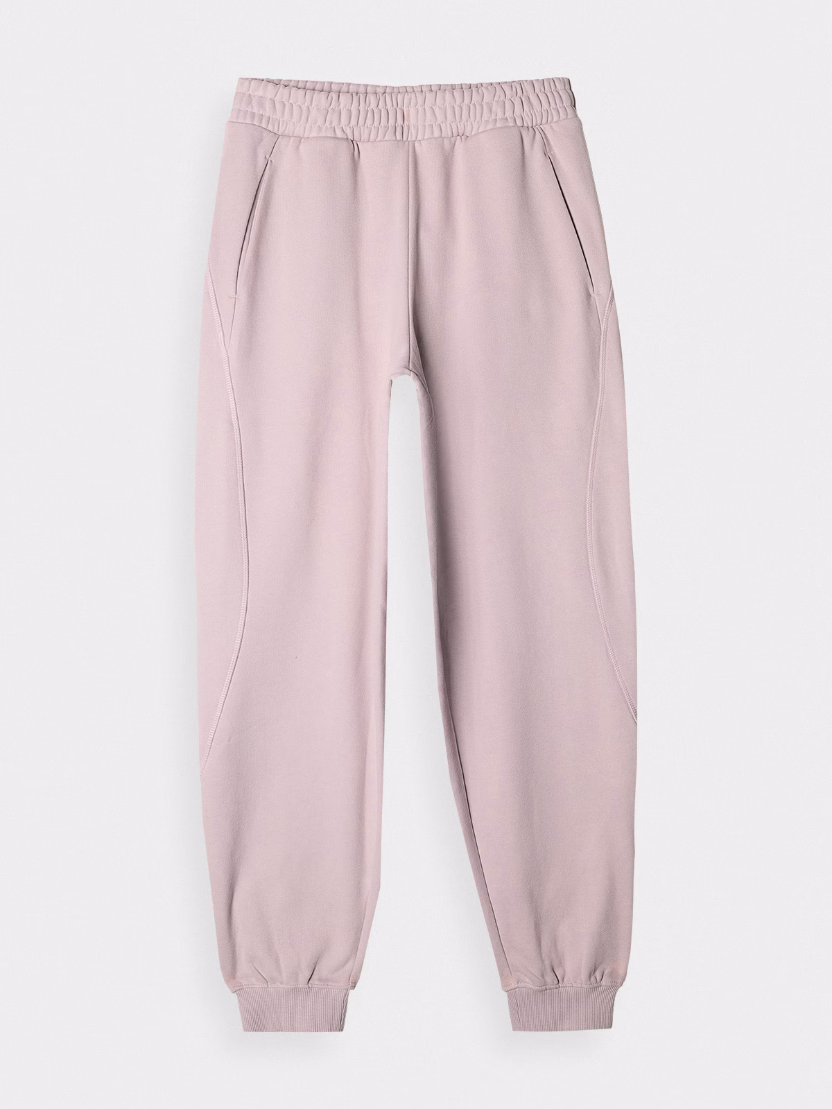 Spodnie dresowe oversize damskie 4F x Anna Lewandowska - czarne