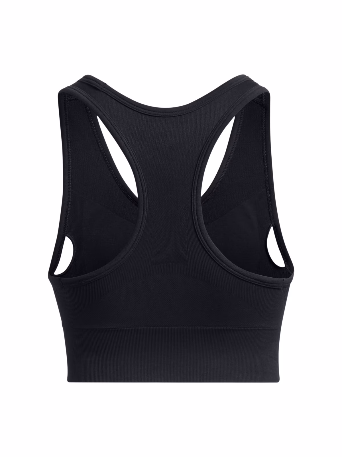 Biustonosz treningowy damski Under Armour Vanish Seamless Mid Bra - czarny