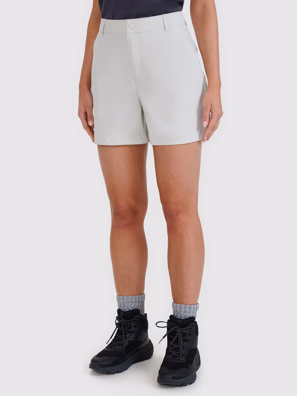 Spodenki trekkingowe szybkoschnące damskie - niebieskie