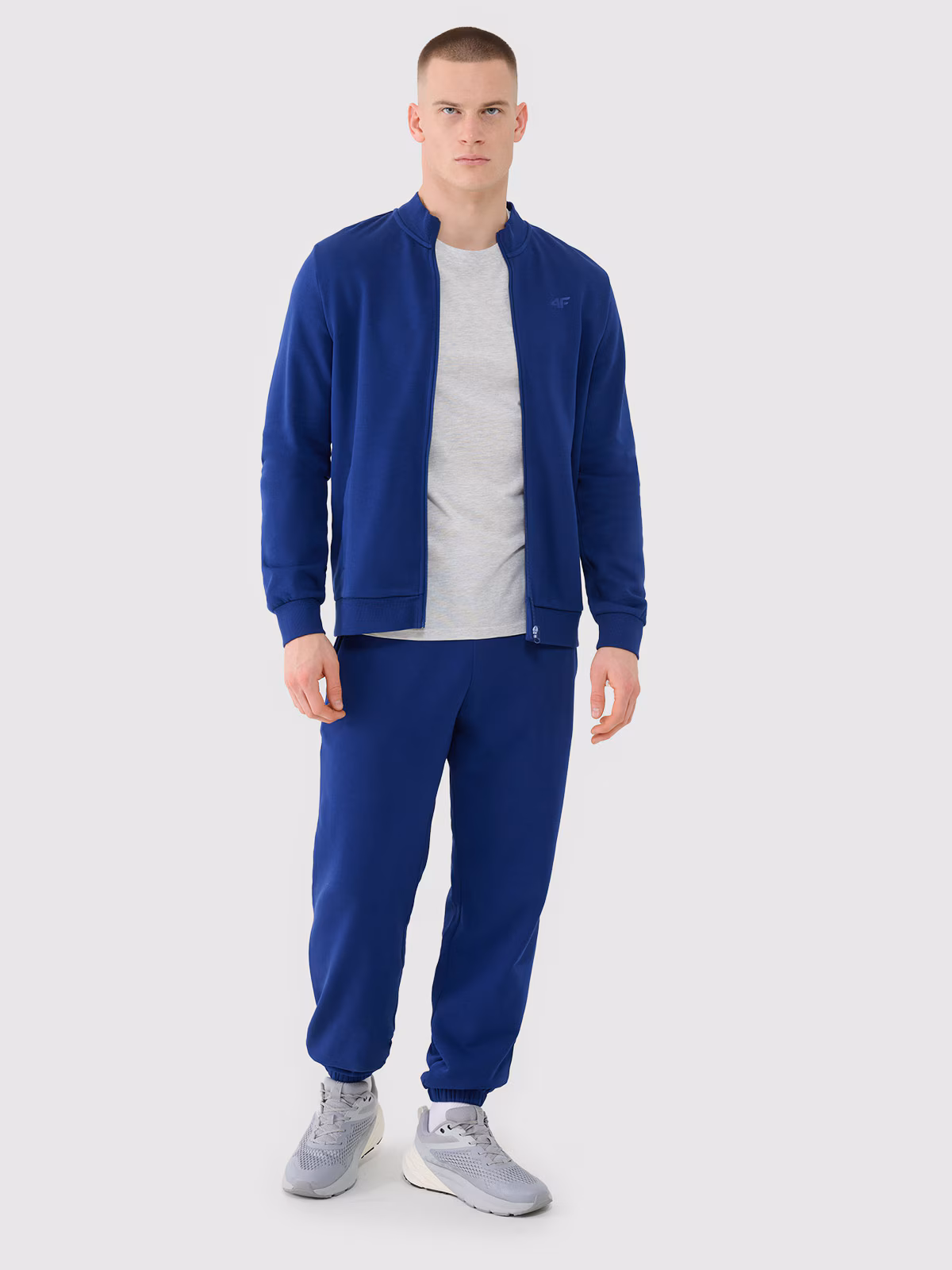 Bluza bejsbolówka bomberka męska - granatowa