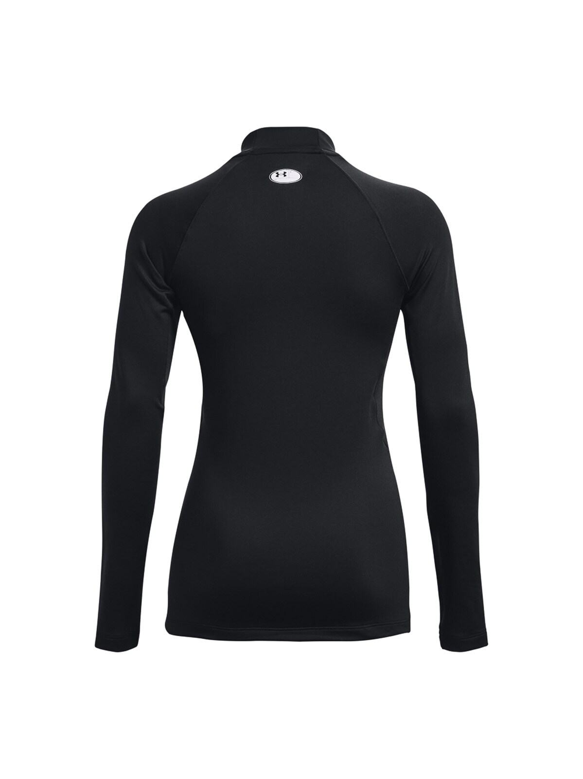 Longsleeve treningowy damski Under Armour UA CG Authentics Mockneck - czarny