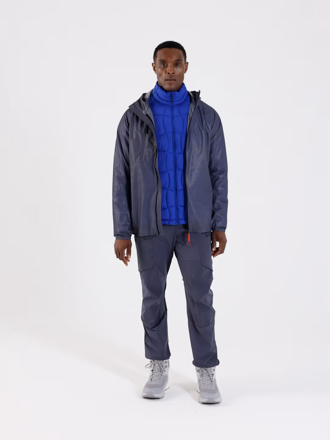 Kurtka 4FPRO wodoodporna membrana 15000 męska - szara