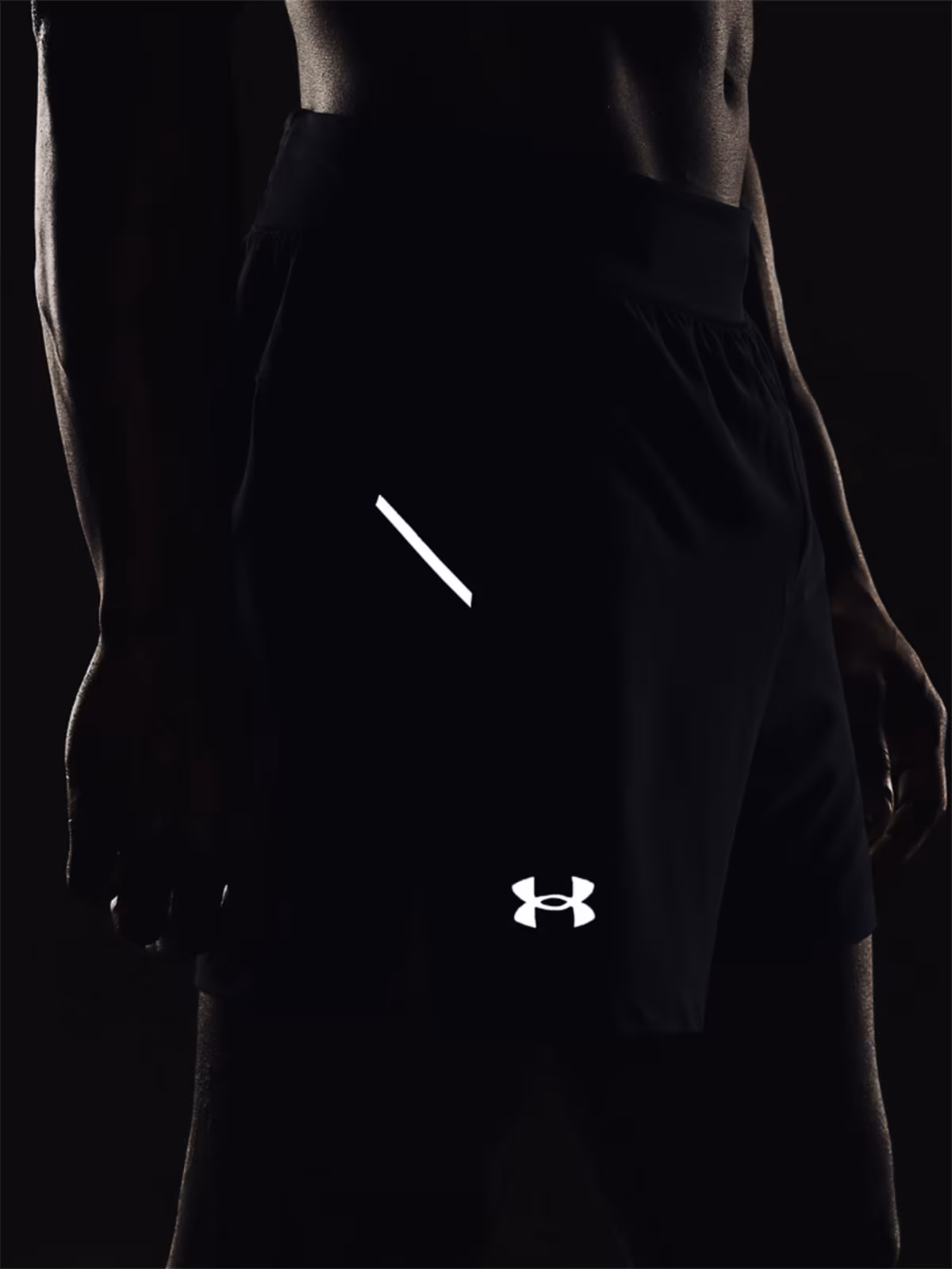Spodenki do biegania męskie Under Armour UA Launch Pro 5'' Shorts - czarne