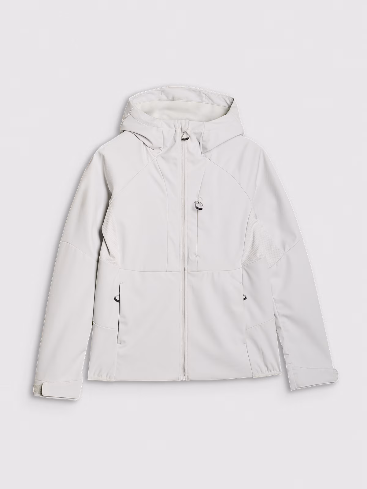 Kurtka softshell wiatroodporna membrana 10000 damska - czarna