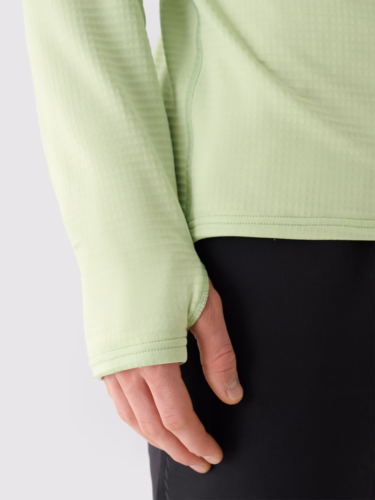 Bluza do biegania szybkoschnąca męska - szara