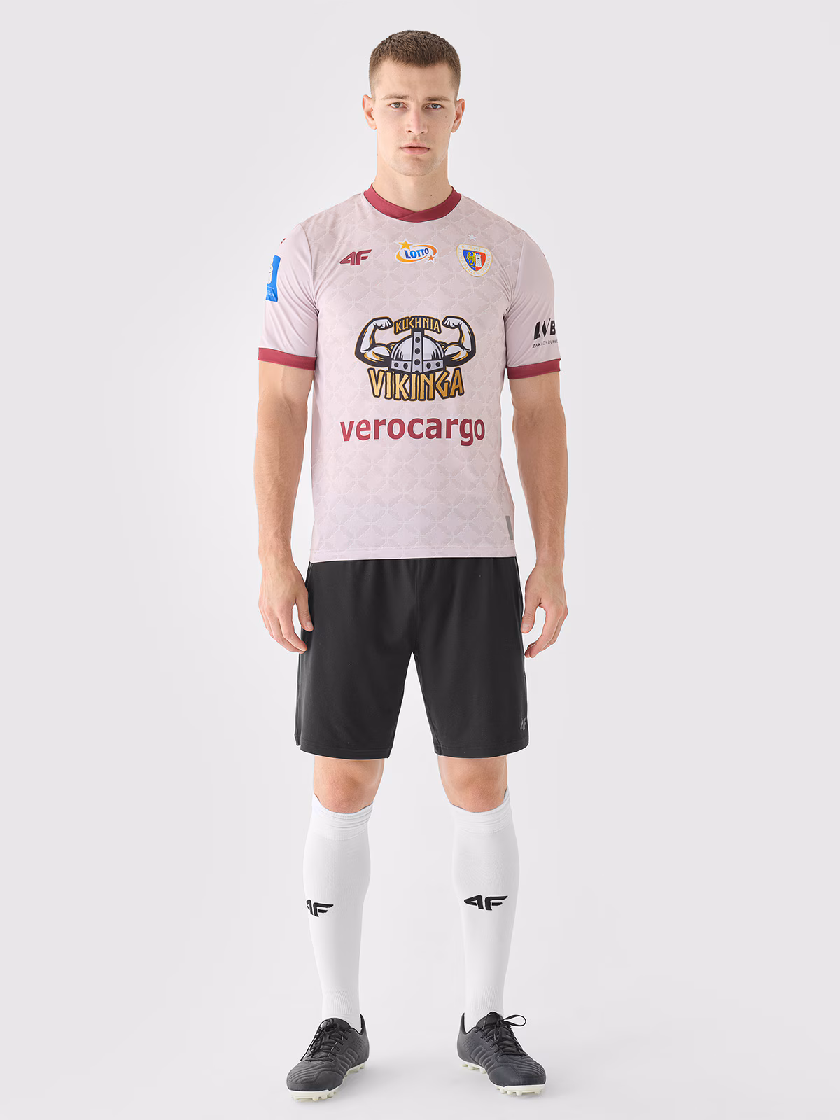 Koszulka klubowa wyjazdowa z sezonu 2024/25 męska 4F x Piast Gliwice - multikolor