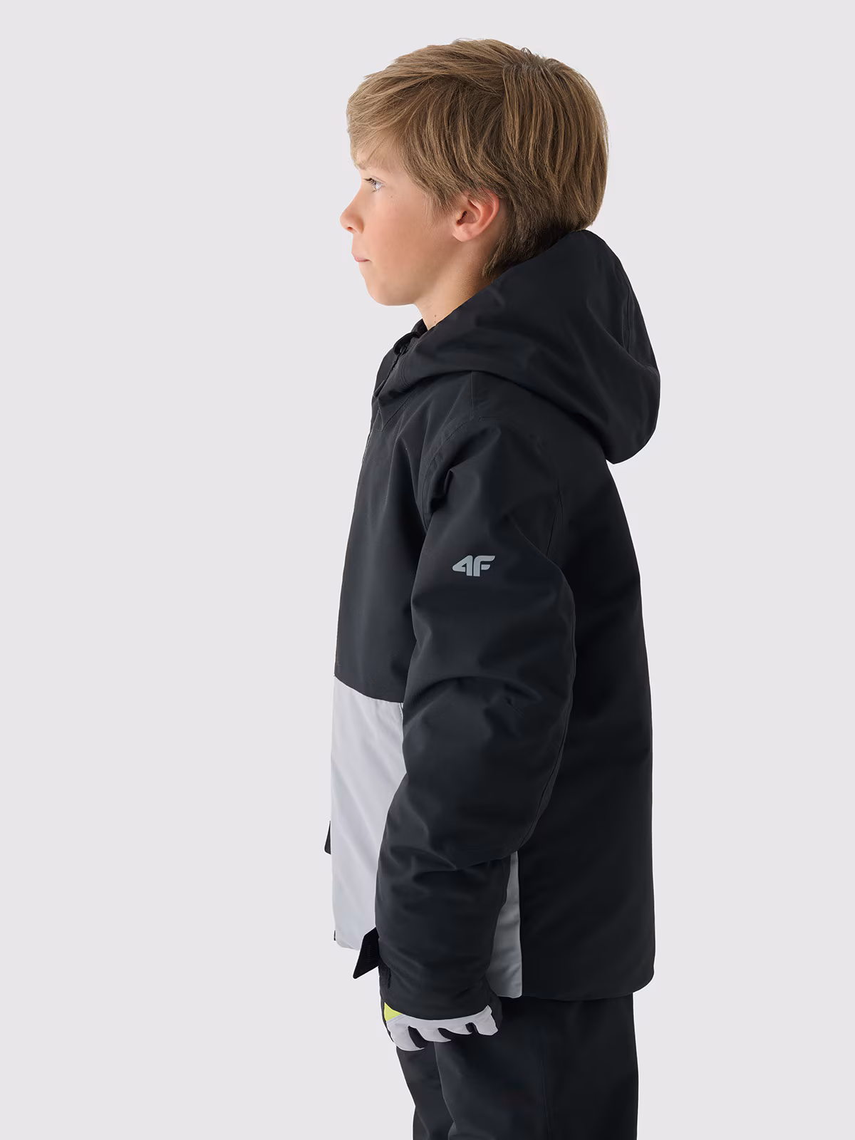 Kurtka narciarska membrana 5000 chłopięca - czerwona