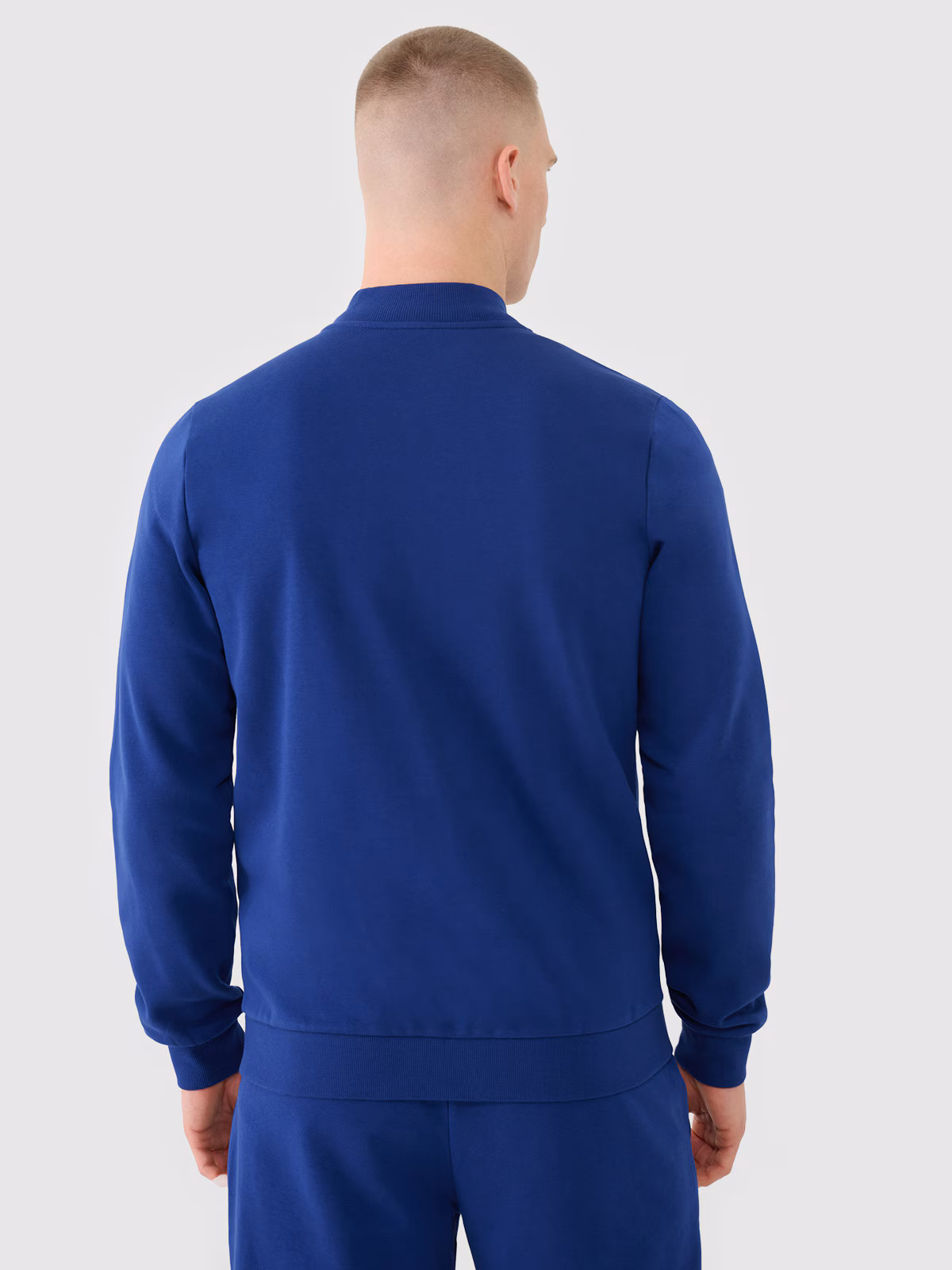 Bluza bejsbolówka bomberka męska - granatowa