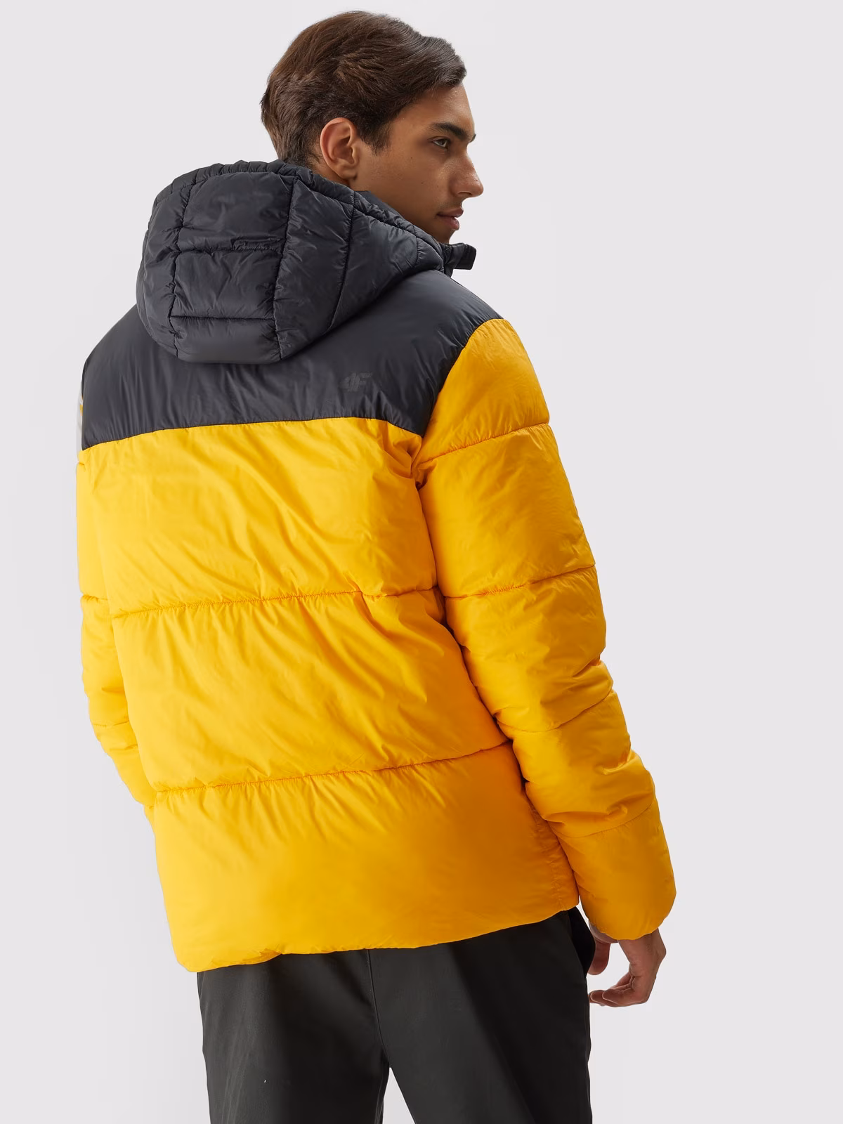 Kurtka zimowa puchowa z wypełnieniem syntetycznym męska