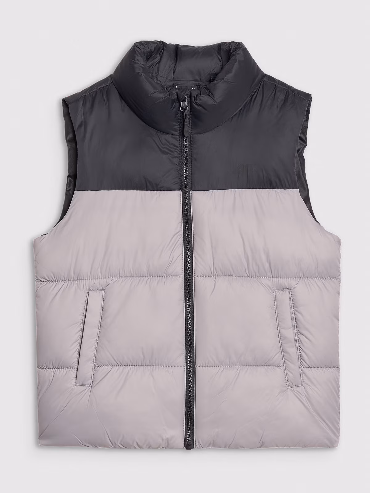 Bezrękawnik puchowy z wypełnieniem syntetycznym chłopięcy - zielony