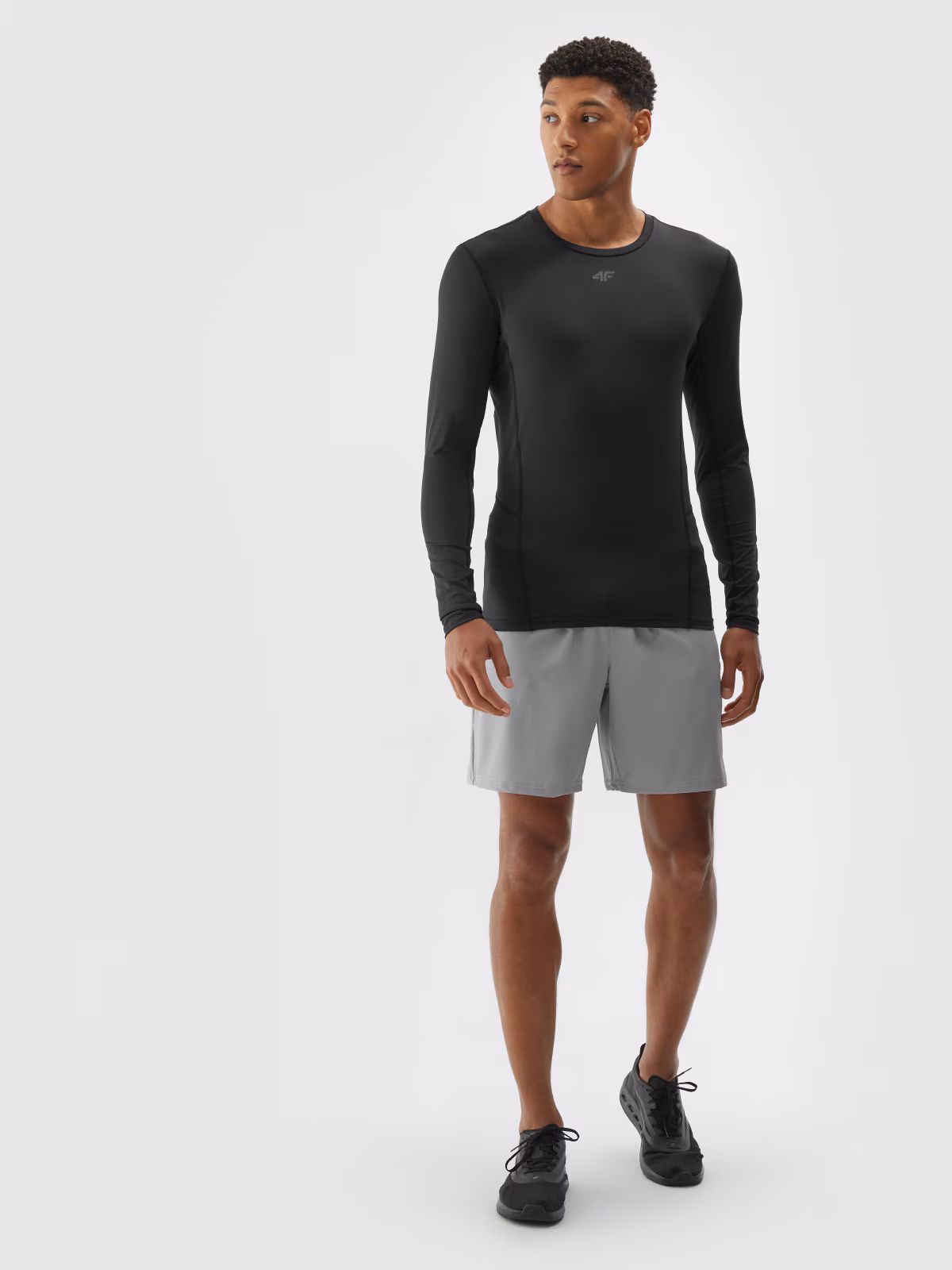 Spodenki treningowe 4Way Stretch męskie - szare