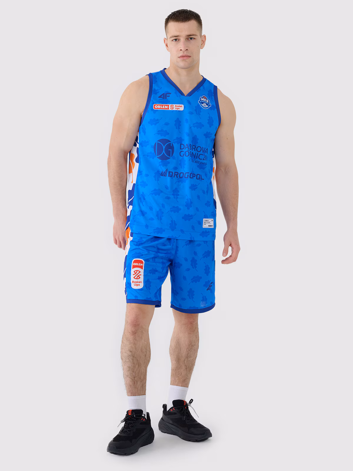 Koszulka meczowa replika wyjazdowa z sezonu 2024/25 męska 4F x PLK - MKS Dąbrowa Górnicza - multikolor