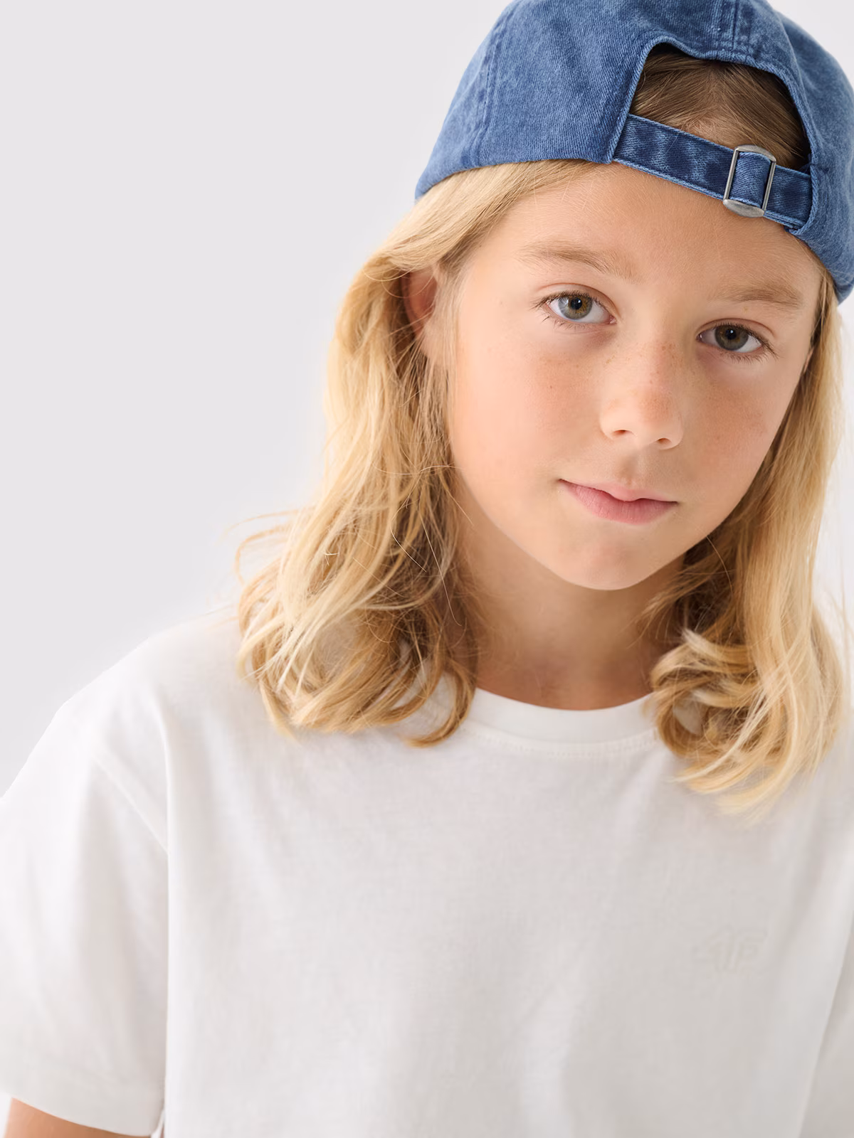 T-shirt gładki (2-pack) dziecięcy - multikolor