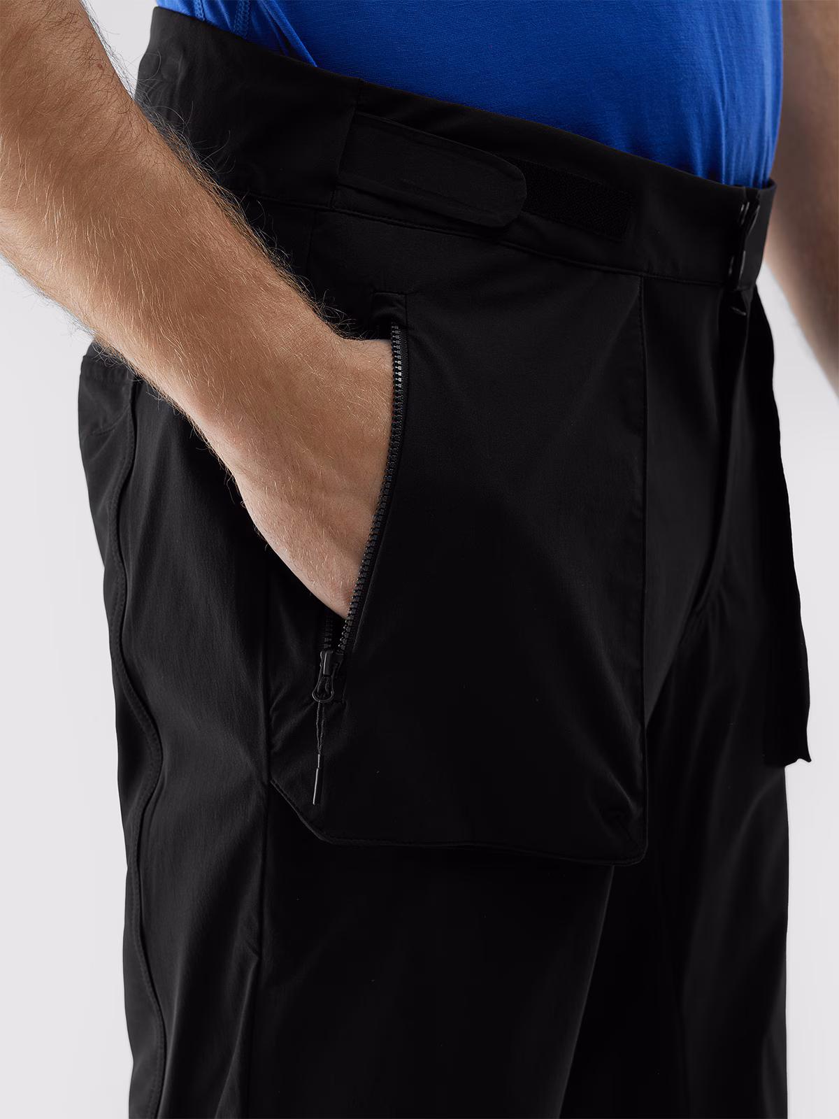 Spodenki trekkingowe 4Way Stretch męskie - brązowe