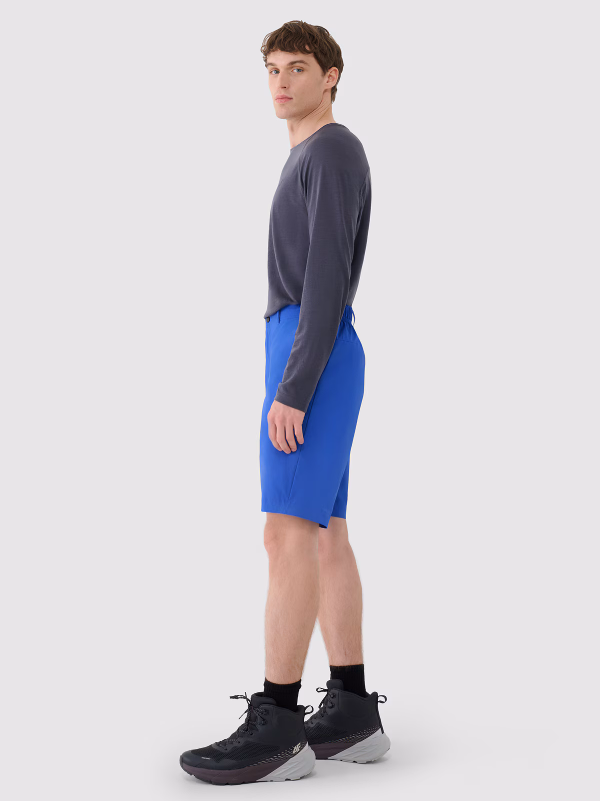 Spodenki trekkingowe 4Way Stretch męskie - granatowe