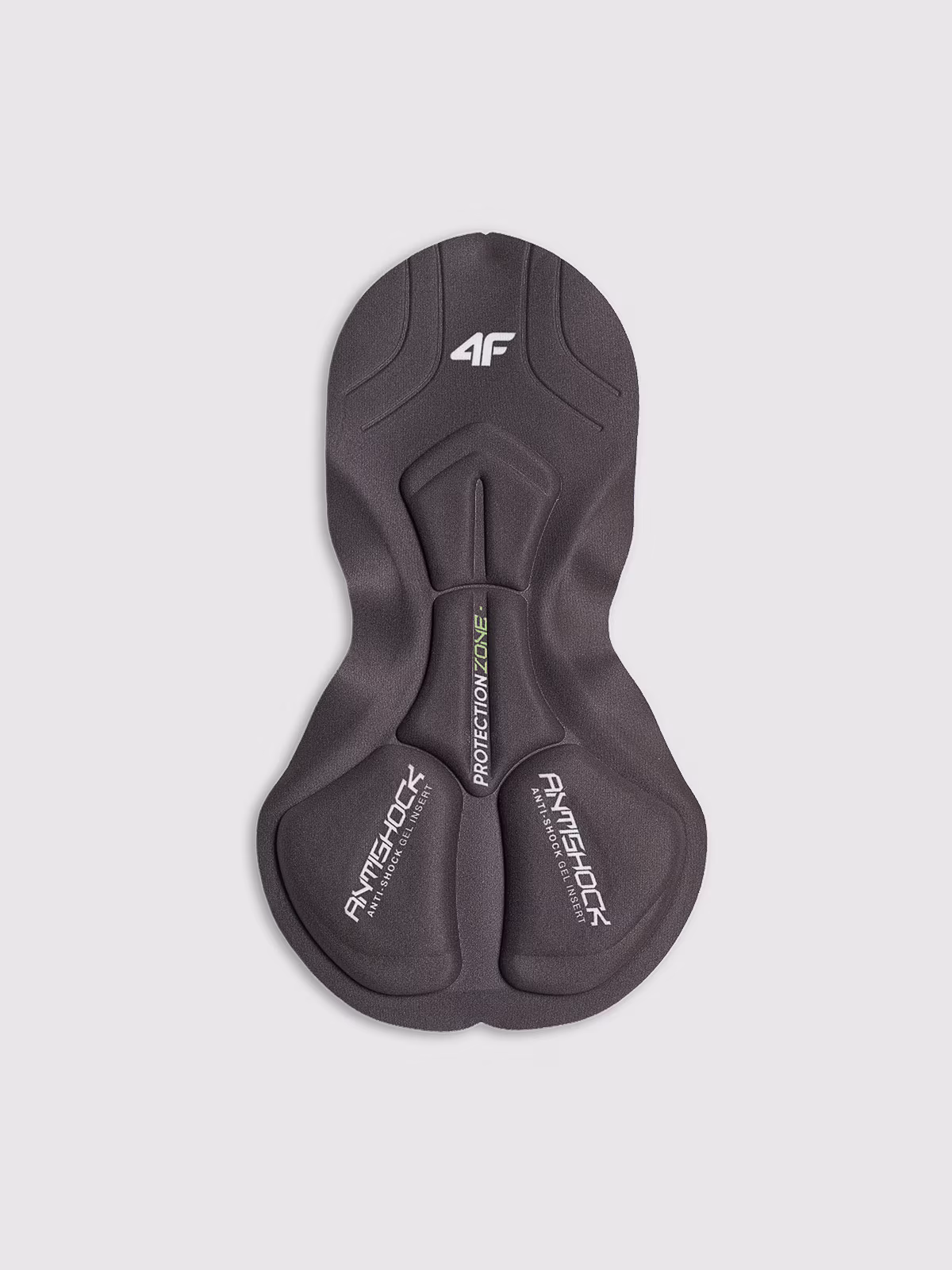 Legginsy krótkie rowerowe z żelowo-piankową wkładką męskie - czarne