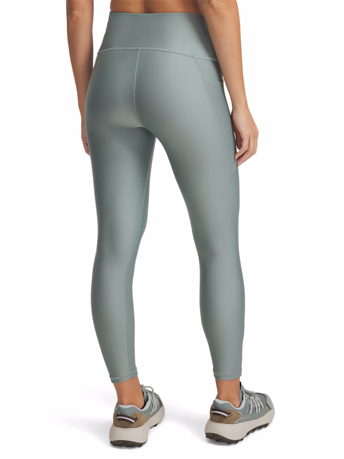 Legginsy treningowe damskie Under Armour Tech Hi Ankle Leg - różowe